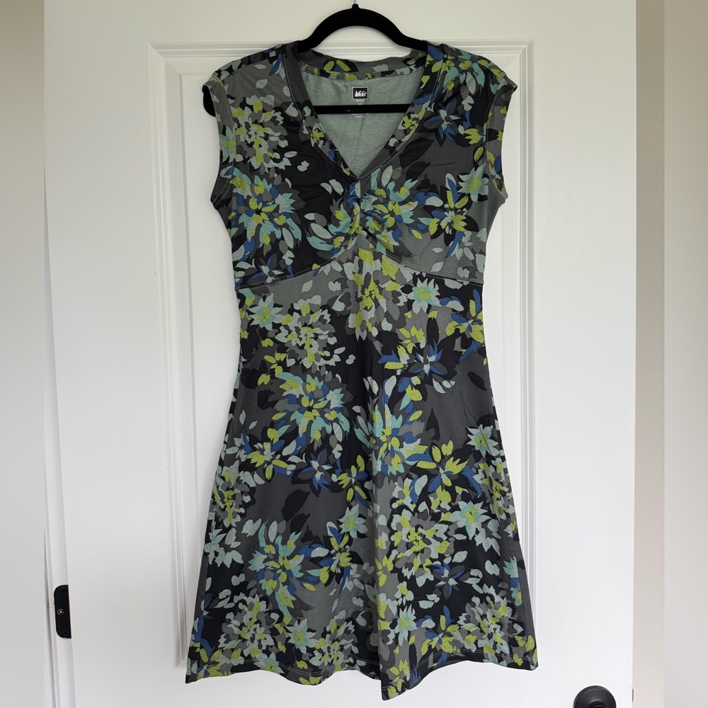 New Without Tags REI Northway Cap Sleeve Dress in Floral Print size Women's XS